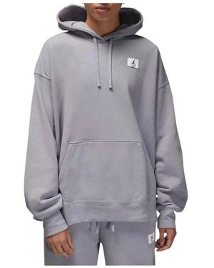 Nike Fitness ,Grijs ,Katoen Flight Fleece Pullover Hoodie