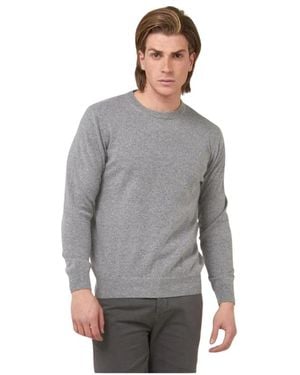 Gas Round-Neck Knitwear - Grey
