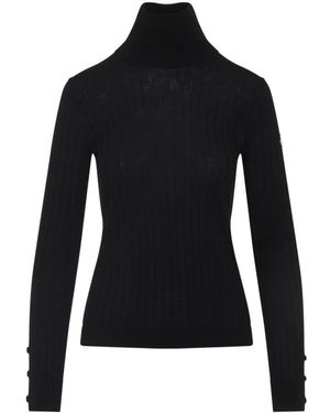 Moncler Turtlenecks - Black