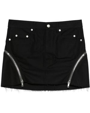 Rick Owens Short Skirts - Black