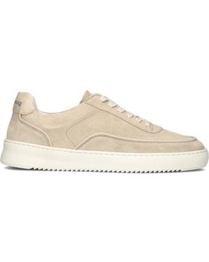 Filling Pieces Wildleder Low Top Sneakers - Natur