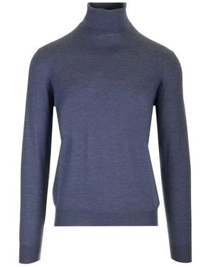 Mauro Ottaviani Turtlenecks - Blue
