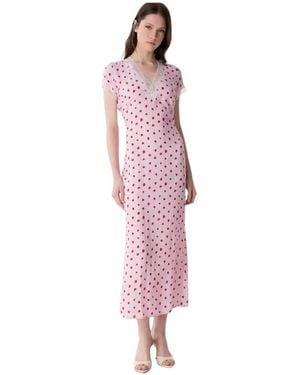 Mar De Margaritas Midi Dresses - Red