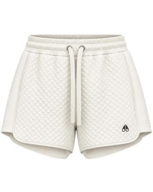 Moose Knuckles Fitness ,Wit ,Katoen Liberty Shorts - Naturel