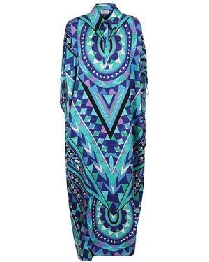 PUCCI Shirt Dresses - Azul