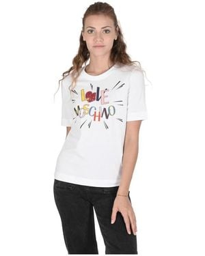Love Moschino T-Shirts - Blanc