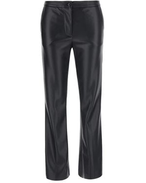 Jucca Zwarte Broek Met Knoopsluiting - Grijs
