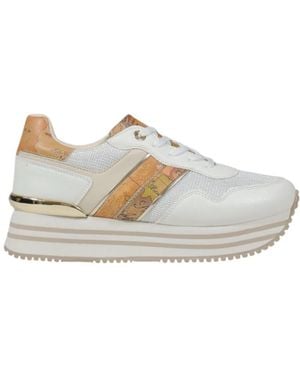 Alviero Martini 1A Classe Moderne Damensneaker Für Verschiedene Anlässe - Weiß