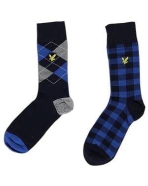 Lyle & Scott Socks - Blu