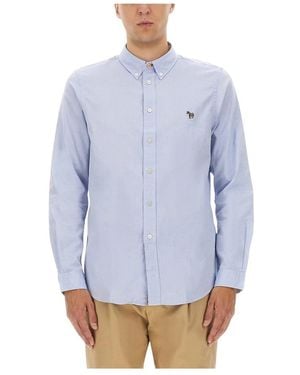 Paul Smith Casual Shirts - Blu