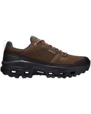 On Shoes Cloudrock Low Waterproof - Braun