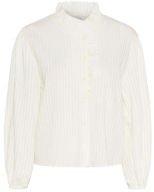 Kaffe Shirts - White