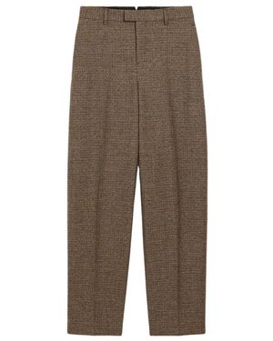 Ami Paris Wide Trousers - Marrone