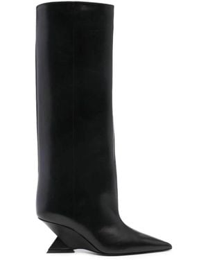 The Attico Over-Knee Boots - Black