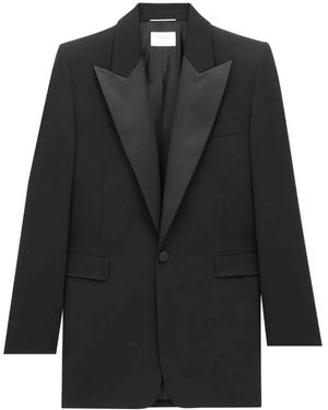 Saint Laurent Blazers - Black