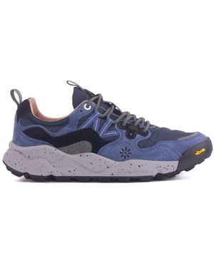 Flower Mountain Sneakers - Bleu