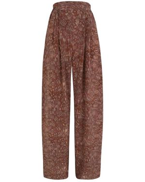 Cortana Tapered Trousers - Brown