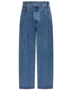 Vetements Straight Jeans - Bleu