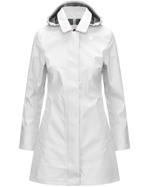 K-Way Parkas - White