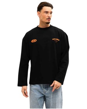 Equalite Tops ,Zwart ,Katoen Stay Equal Longsleeve