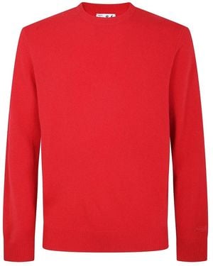 MC2 Saint Barth Round-Neck Strickwaren - Rot