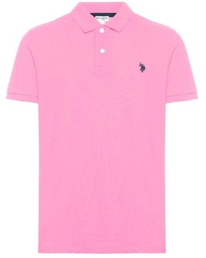 U.S. POLO ASSN. King Polo M.Corta - Roze