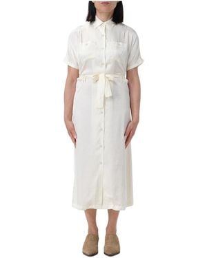 【関税&送料込】A.P.C. Chemisier Dress A.P.C. - Romane printed silk shirt dress A.P.C.