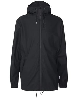 Rains Long Storm Breaker Jas - Blauw