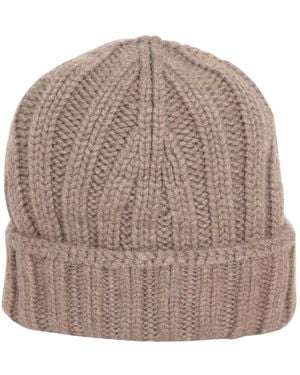 Dell'Oglio Beanies - Brown