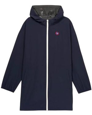 Flotte Jassen ,Blauw ,Leer Amelot Regenjas