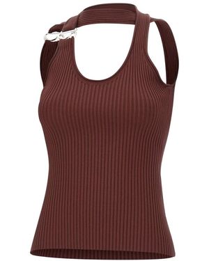 Coperni Sleeveless Tops - Red