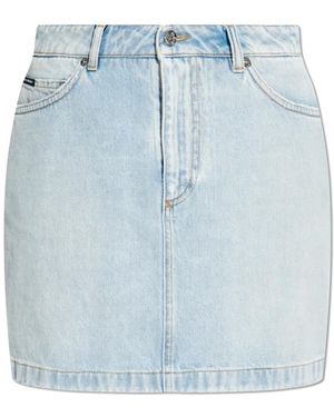 Dolce & Gabbana Denim Skirts - Blu