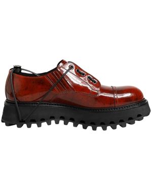 Dolce & Gabbana Laced Shoes - Rojo
