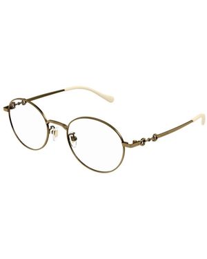 Gucci Glasses - Metallic