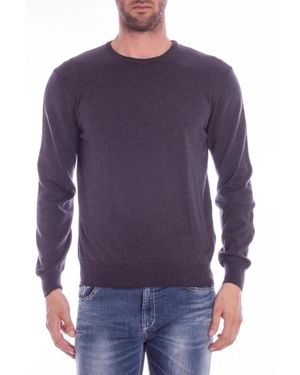 Armani Round-Neck Knitwear - Morado