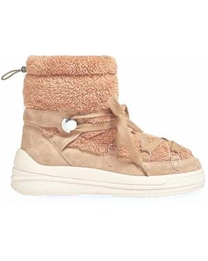 Moncler Winter Boots - Natural