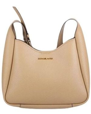 Michael Kors Tassen ,Leer Birch Medium Pebbled Leather Messenger - Wit