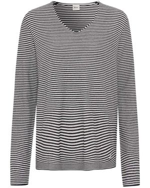 Brax V-Neck Knitwear - Grigio
