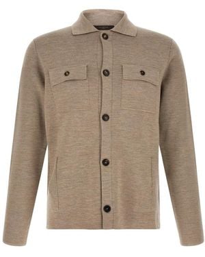 Zanone Cardigans - Natural