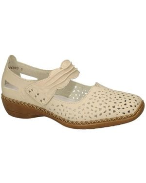 Rieker Mokassin-Loafer 41399-60 - Weiß