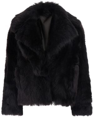Blancha Faux Fur & Shearling Jackets - Black