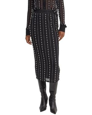 Versace Jeans Couture Midi Skirts - Noir