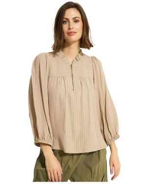 iN FRONT Blouses - Natural