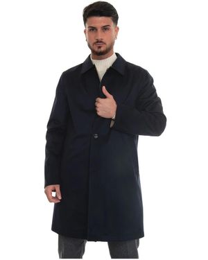 KIRED Single-Breasted Coats - Blue