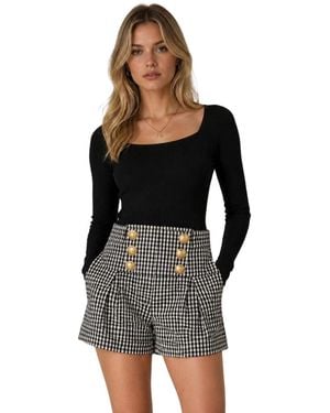 Balmain Short Shorts - Schwarz