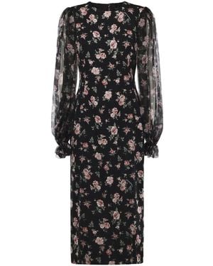Dolce & Gabbana Midi Dresses - Zwart