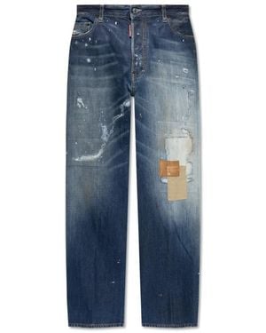 DSquared² Straight Jeans - Azul