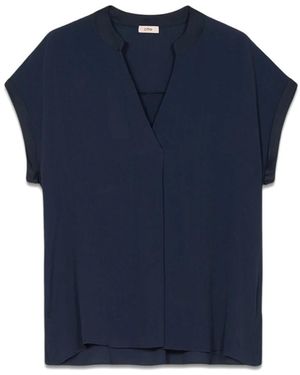 Oltre Blouses - Blu