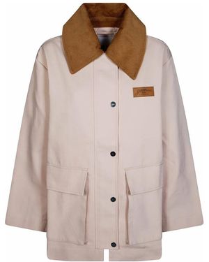 Ganni Heavy Twill Jacket - Natur