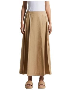 Peserico Maxi Skirts - Naturel